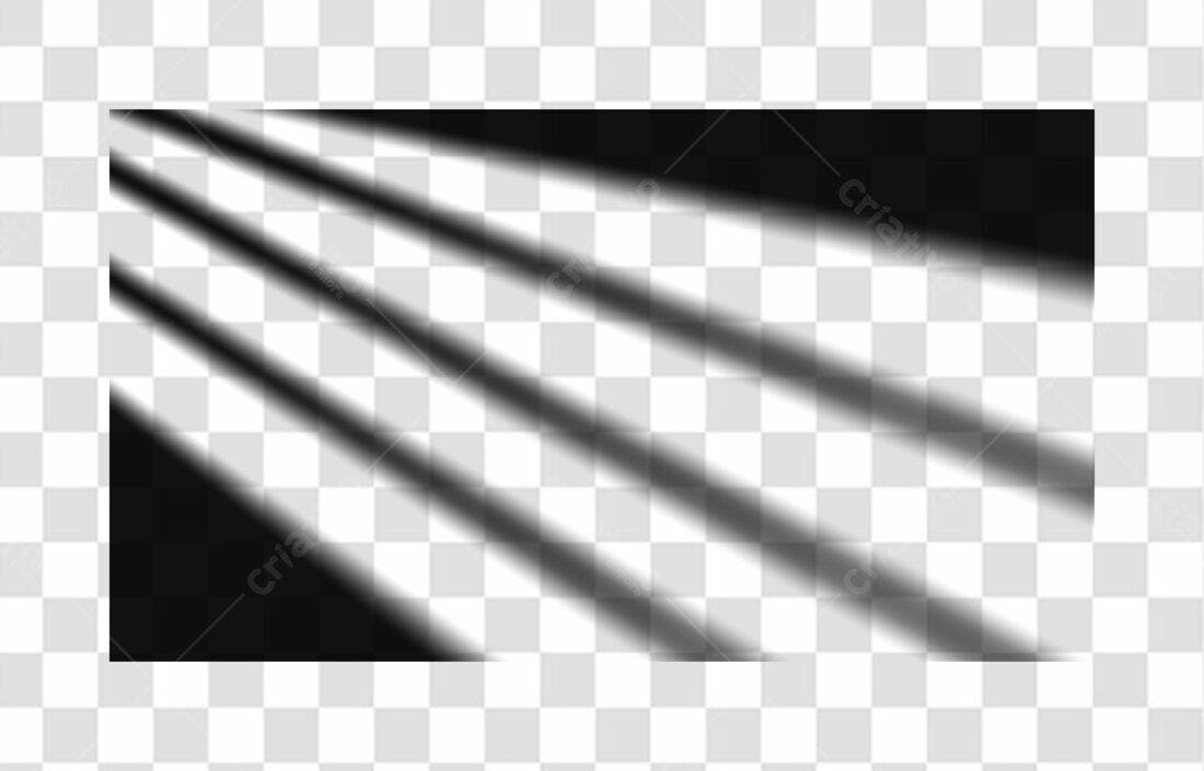 Sobreposição de sombras PNG com fundo transparente