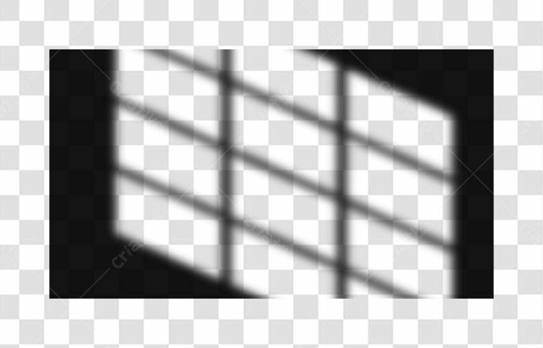Sobreposição de Janela PNG com fundo transparente