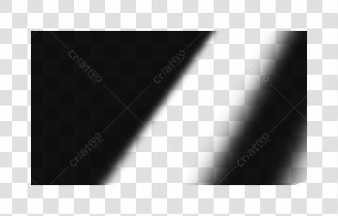 Banner degradê preto e branco PNG com fundo transparente