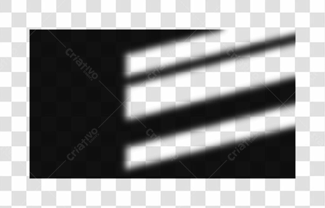 Overlay PNG com fundo transparente sombras paralelas