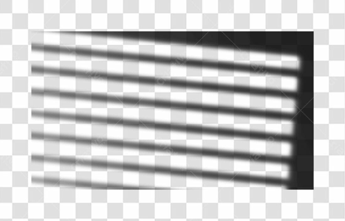 Sobreposição de sombras PNG com fundo transparente