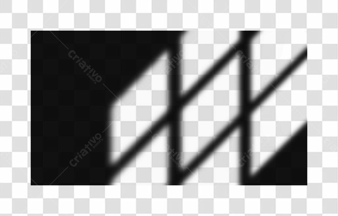 PNG Sobreposição de sombra janela fundo transparente
