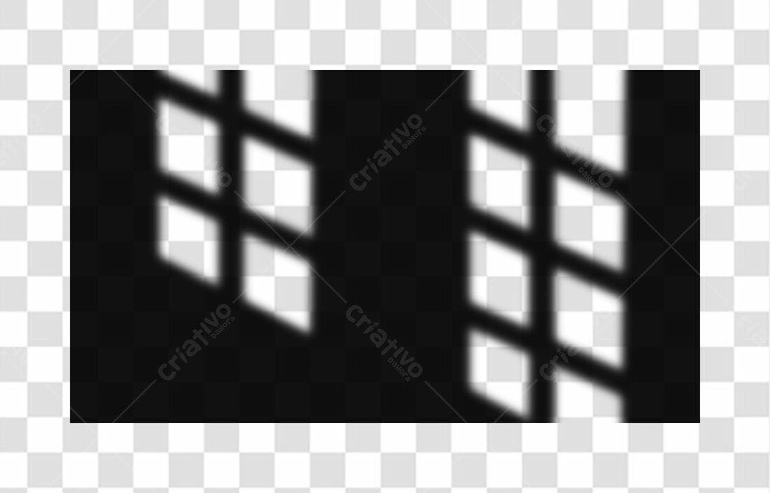 PNG Sobreposição de Janela Sombra com Fundo Transparente