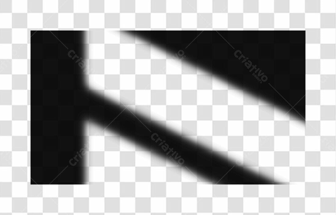 Banner sombra PNG com fundo transparente
