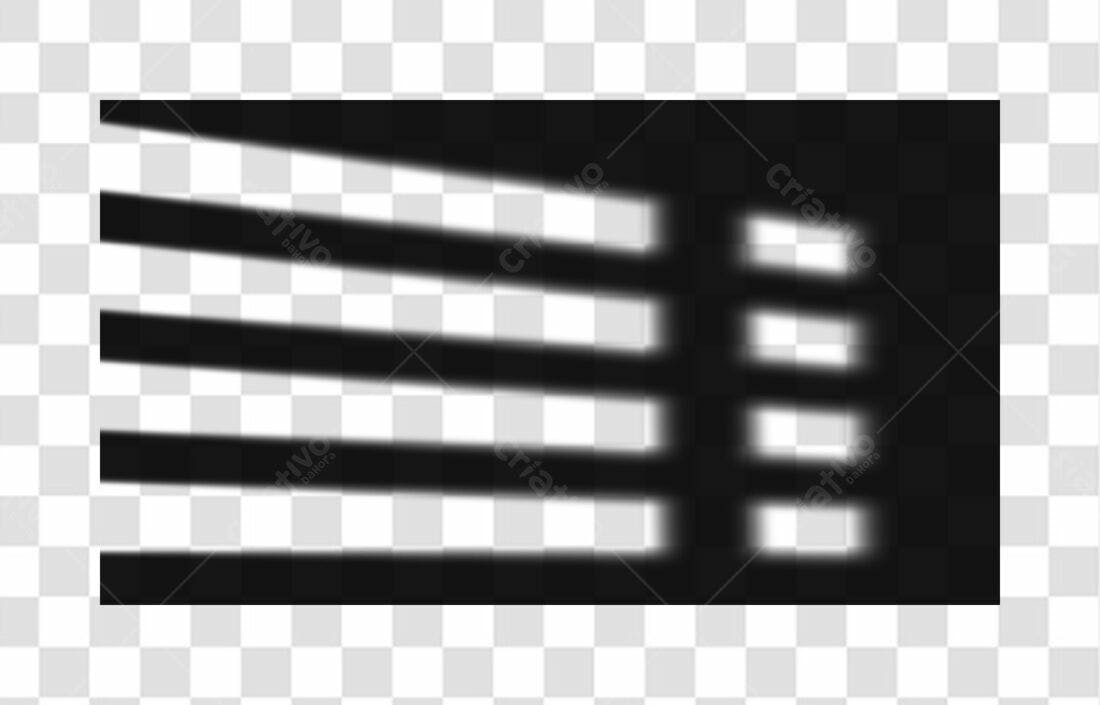 Banner Abstrato Preto e Branco PNG com fundo transparente
