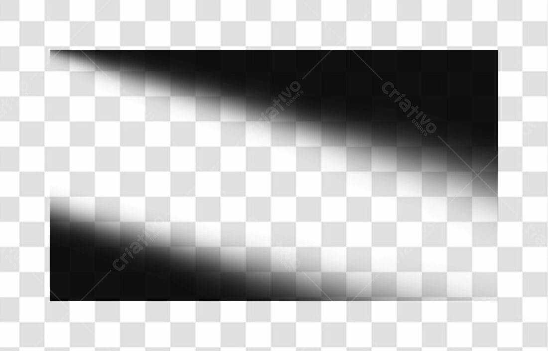 Banner Preto e Branco PNG com fundo transparente