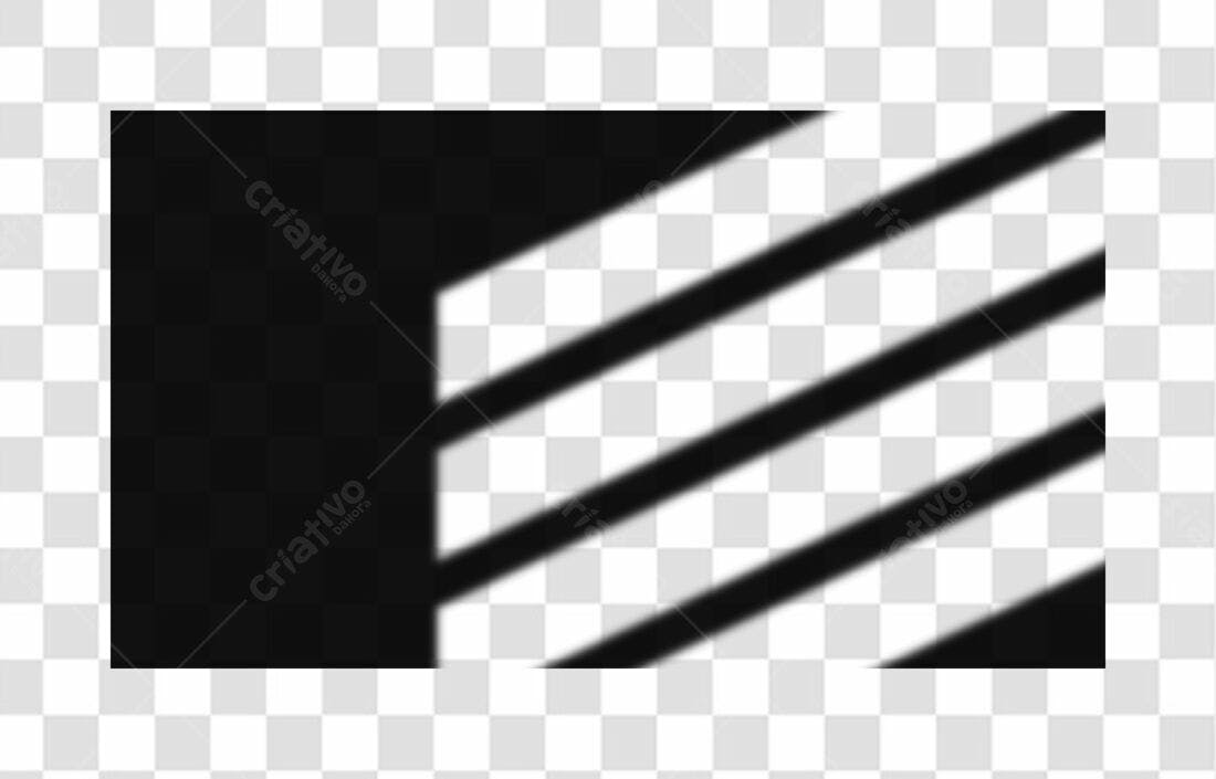 Sobreposição de sombras PNG com fundo transparente