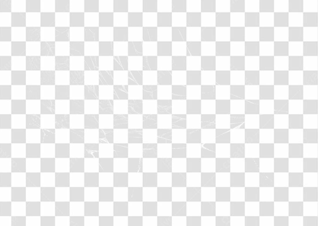 Overlay PNG com fundo transparente efeito rachadura