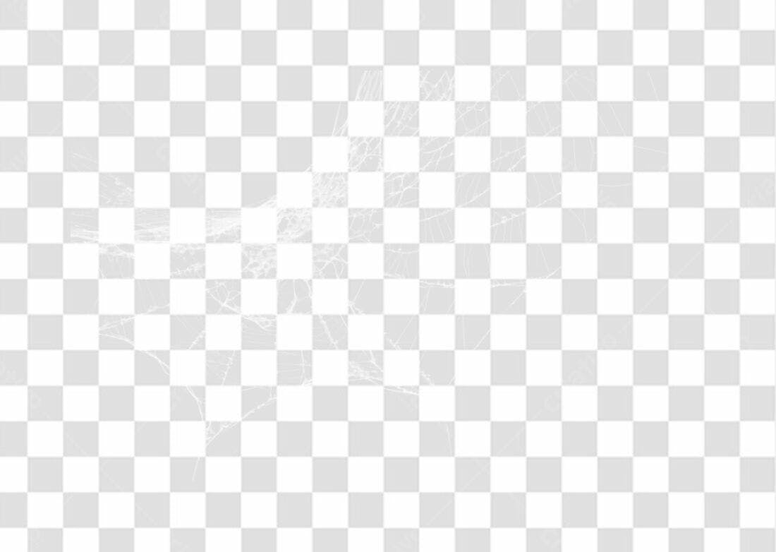 Elemento PNG de teia de aranha com fundo transparente