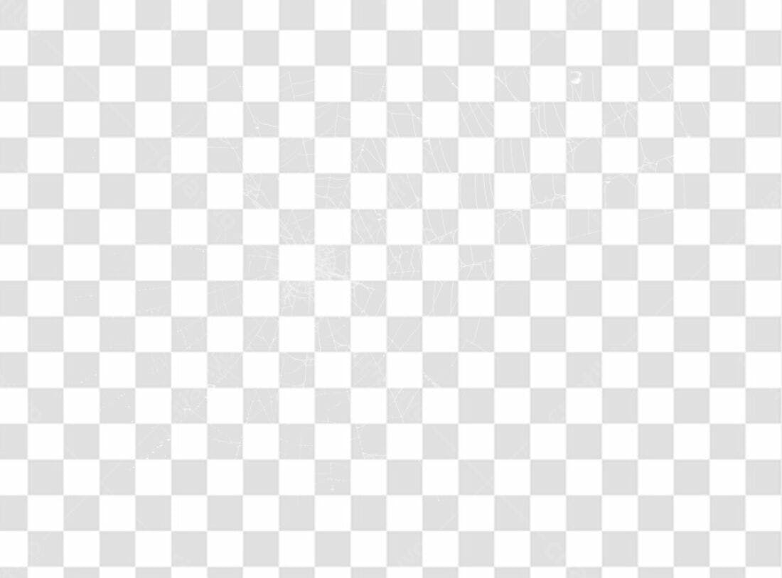 PNG Textura de Teia de Aranha com Fundo Transparente