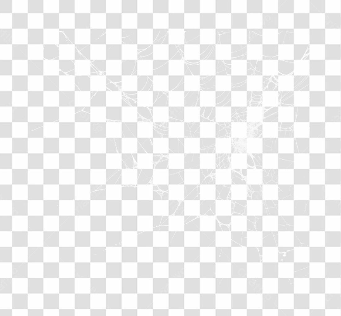 Elemento PNG teia de aranha com fundo transparente