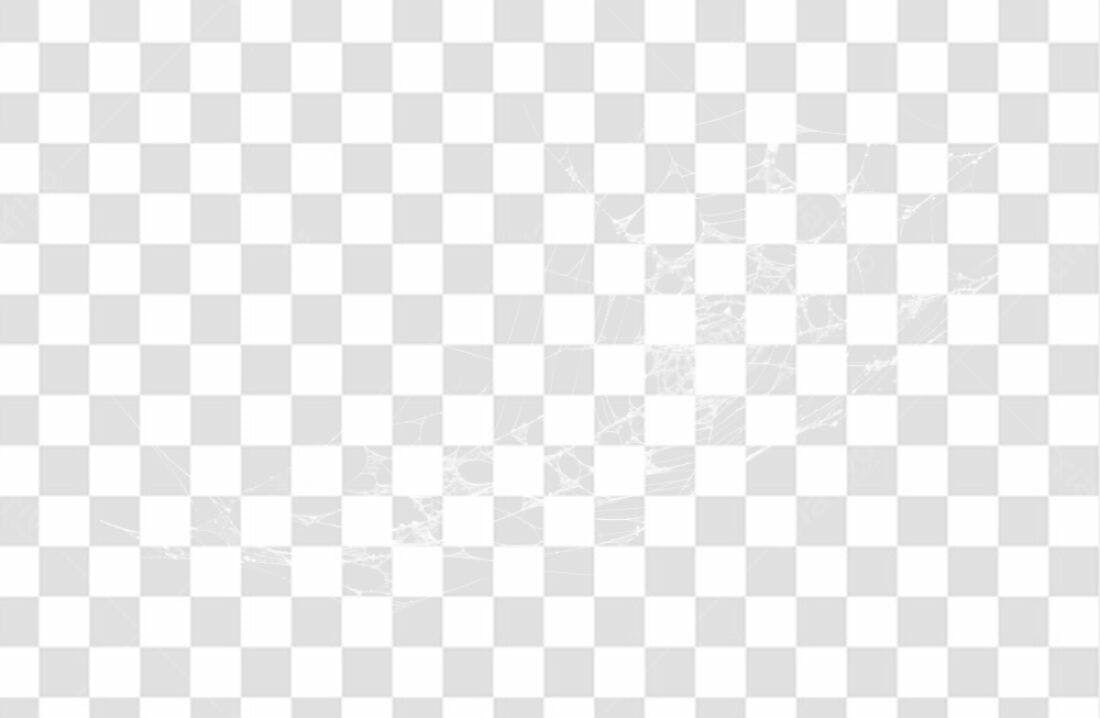 Elemento PNG teia de aranha com fundo transparente