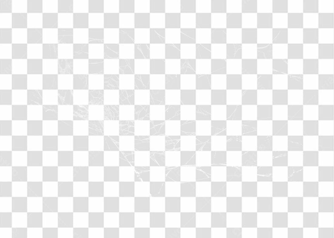 Overlay PNG com fundo transparente para efeitos de rachadura