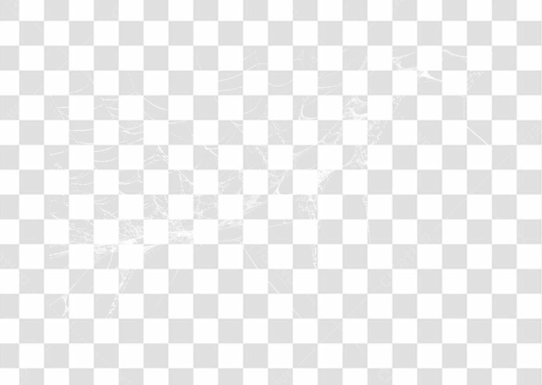 PNG Efeito de Teia de Aranha com Fundo Transparente