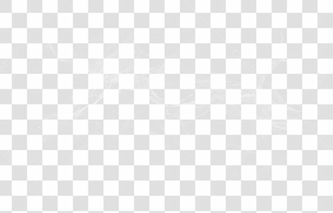 Overlay PNG com fundo transparente efeito fumaça