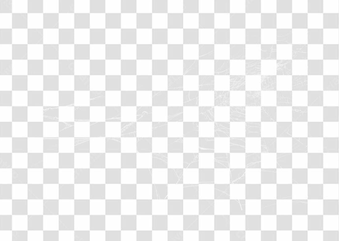 Sobreposição PNG com fundo transparente para efeitos de rachadura