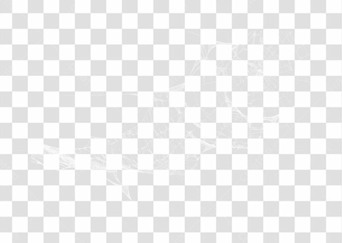 Elemento PNG teia de aranha com fundo transparente