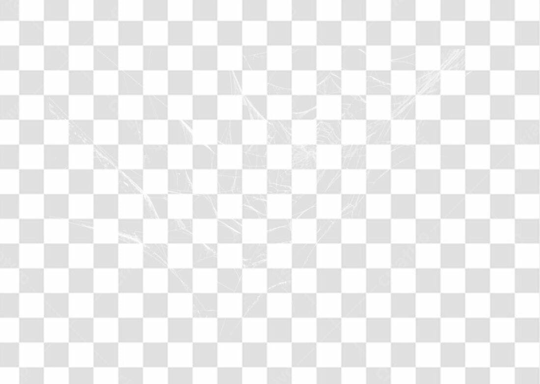 Overlay PNG com fundo transparente para efeitos de rachadura