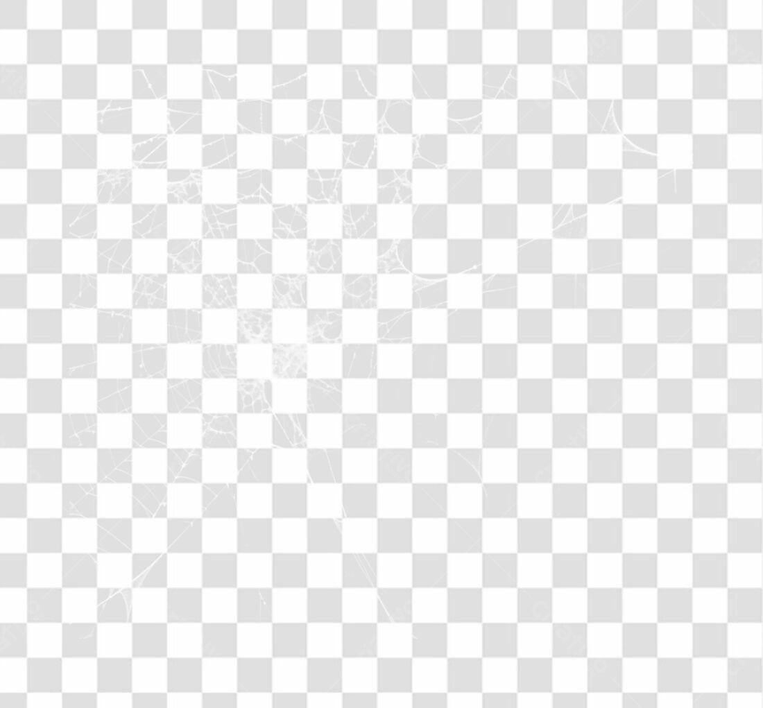Elemento PNG teia de aranha com fundo transparente
