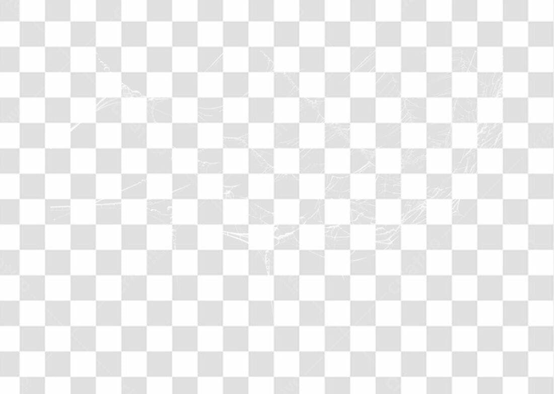 Overlay PNG com fundo transparente textura de rachaduras