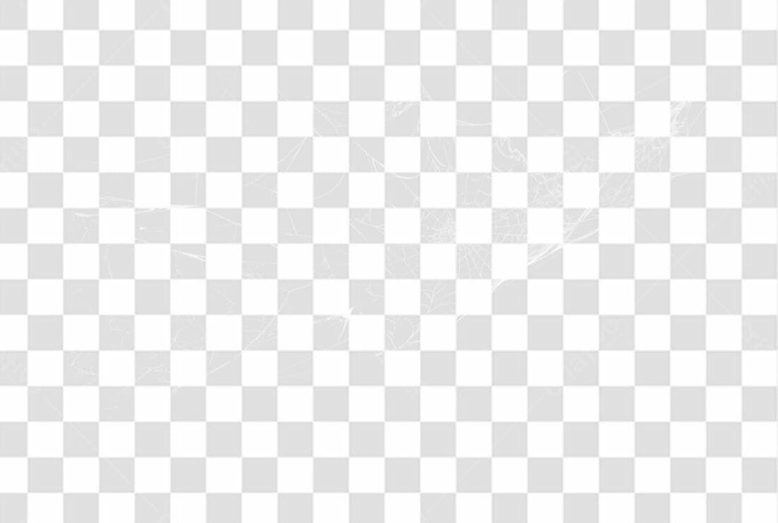 Overlay PNG com fundo transparente Teia de Aranha