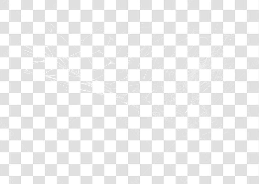 Overlay PNG com fundo transparente Efeito de rachadura