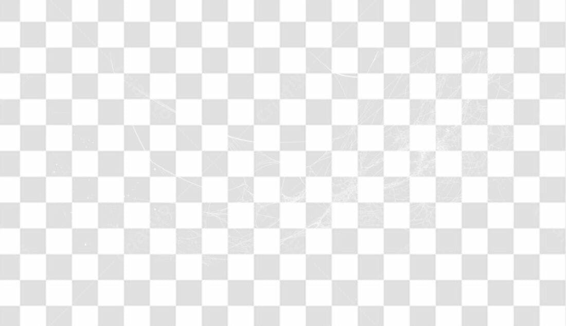 Overlay PNG com fundo transparente teia de aranha
