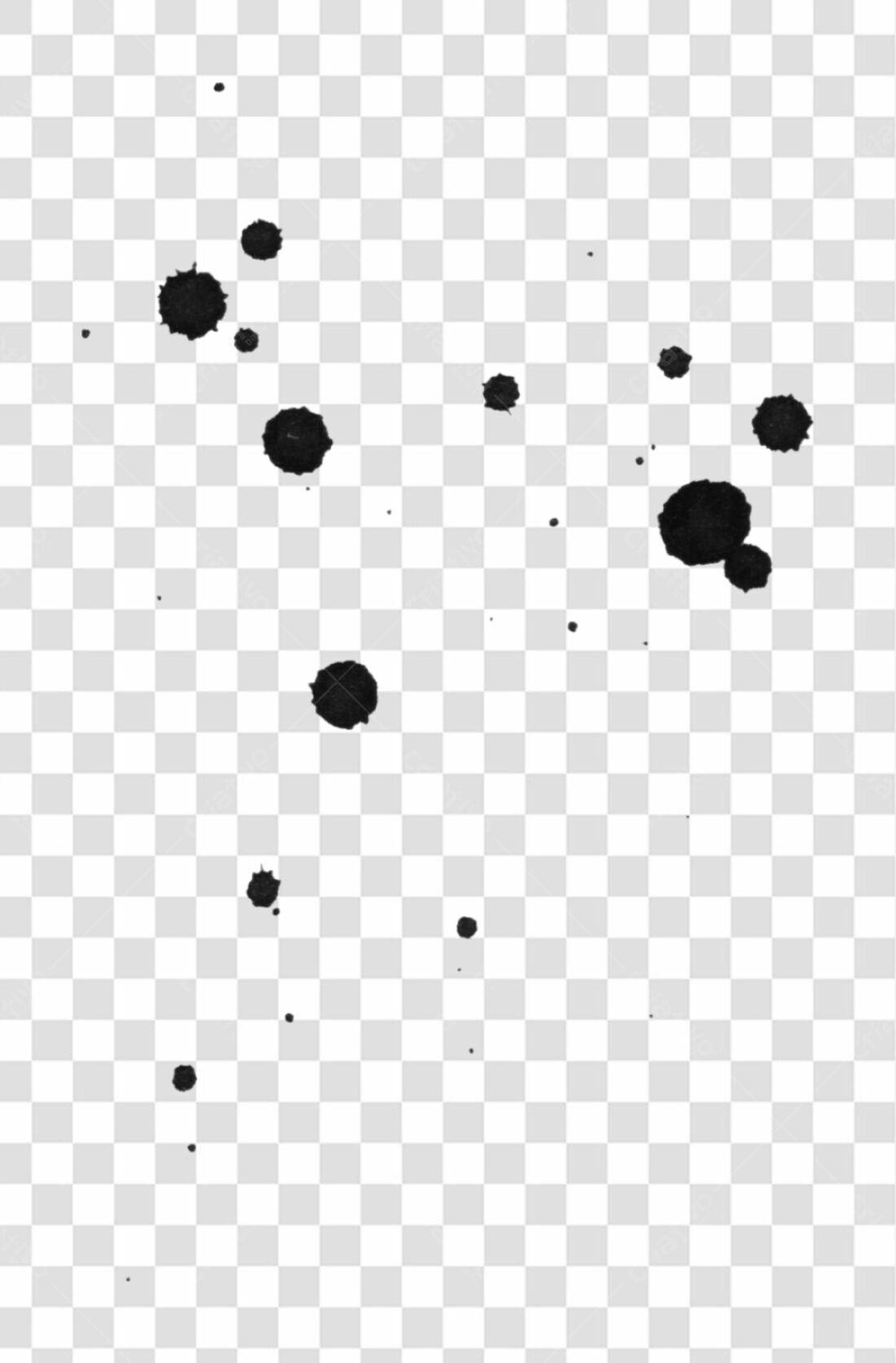 PNG Elementos gráficos abstratos pretos com fundo transparente