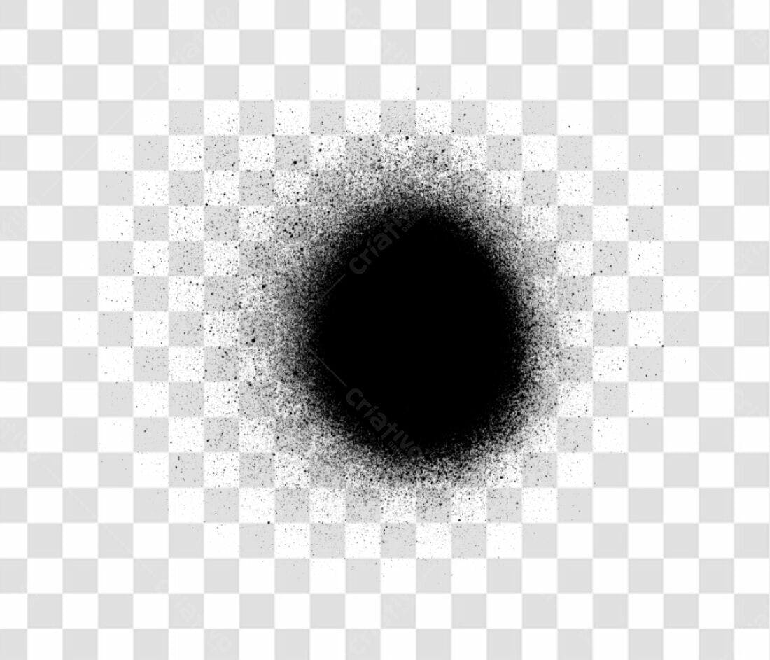 PNG Elemento gráfico abstrato preto com fundo transparente