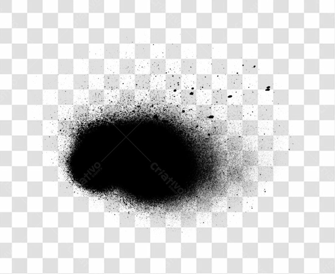 PNG Elemento gráfico abstrato preto com fundo transparente