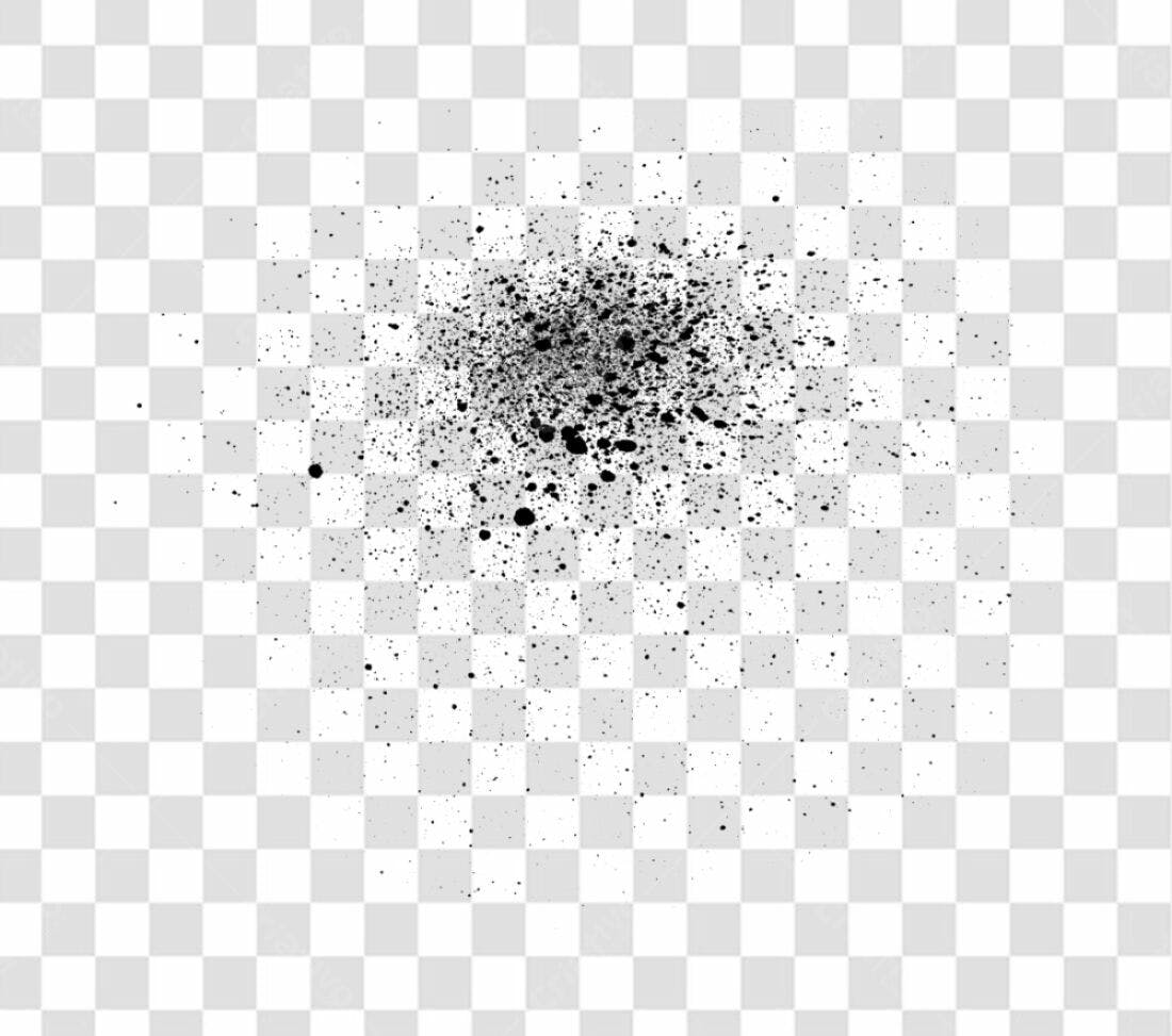 PNG Elemento gráfico abstrato em preto com fundo transparente