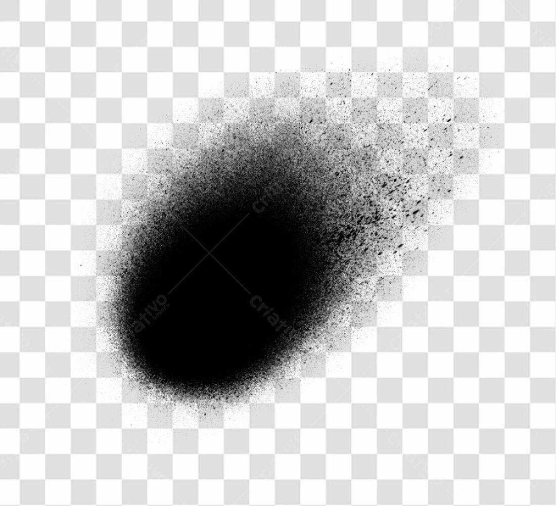 PNG Elemento gráfico abstrato preto com fundo transparente