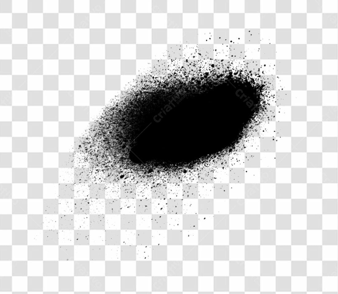 PNG Elemento gráfico abstrato preto com fundo transparente