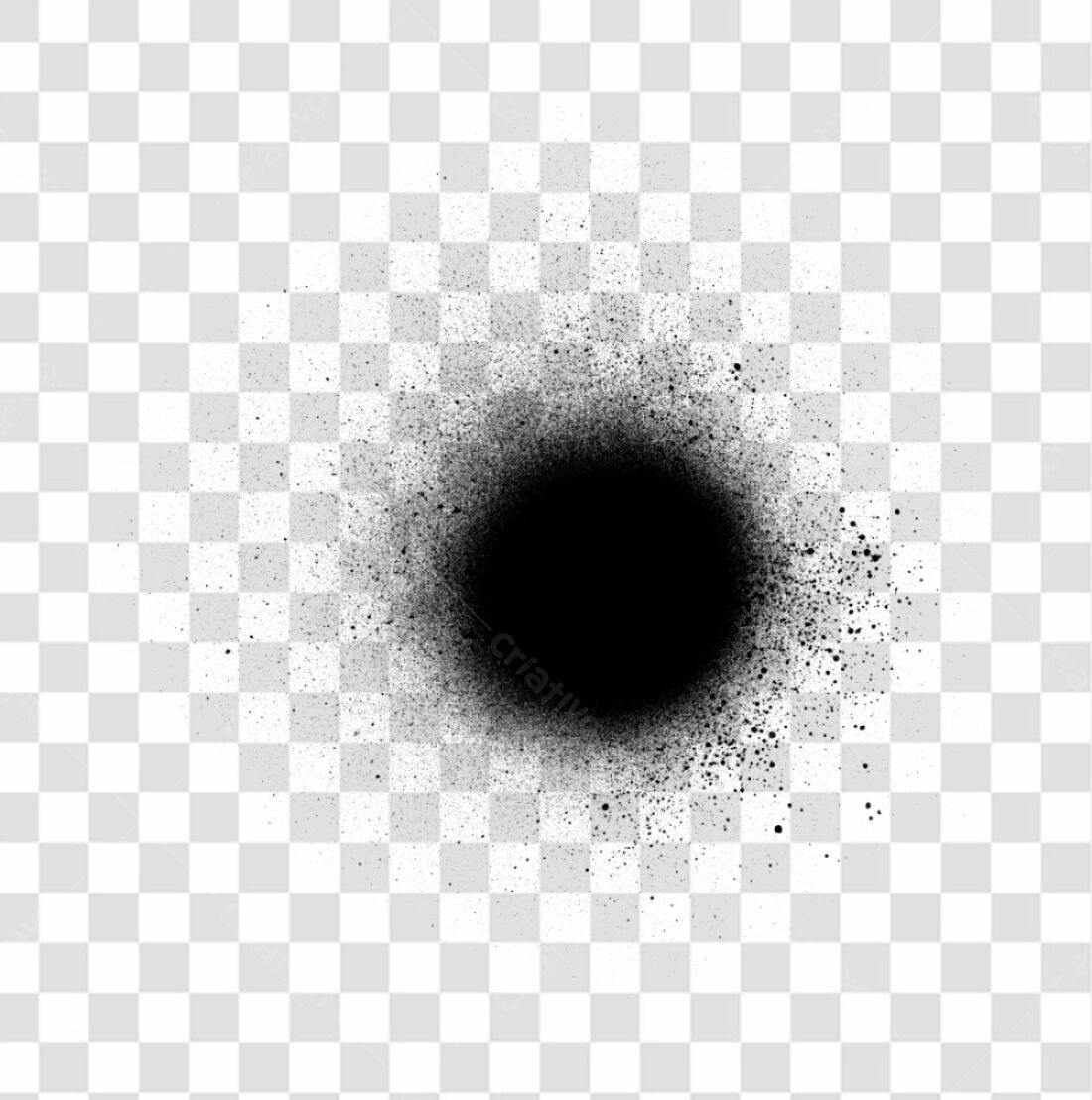 PNG Elemento gráfico abstrato preto com fundo transparente