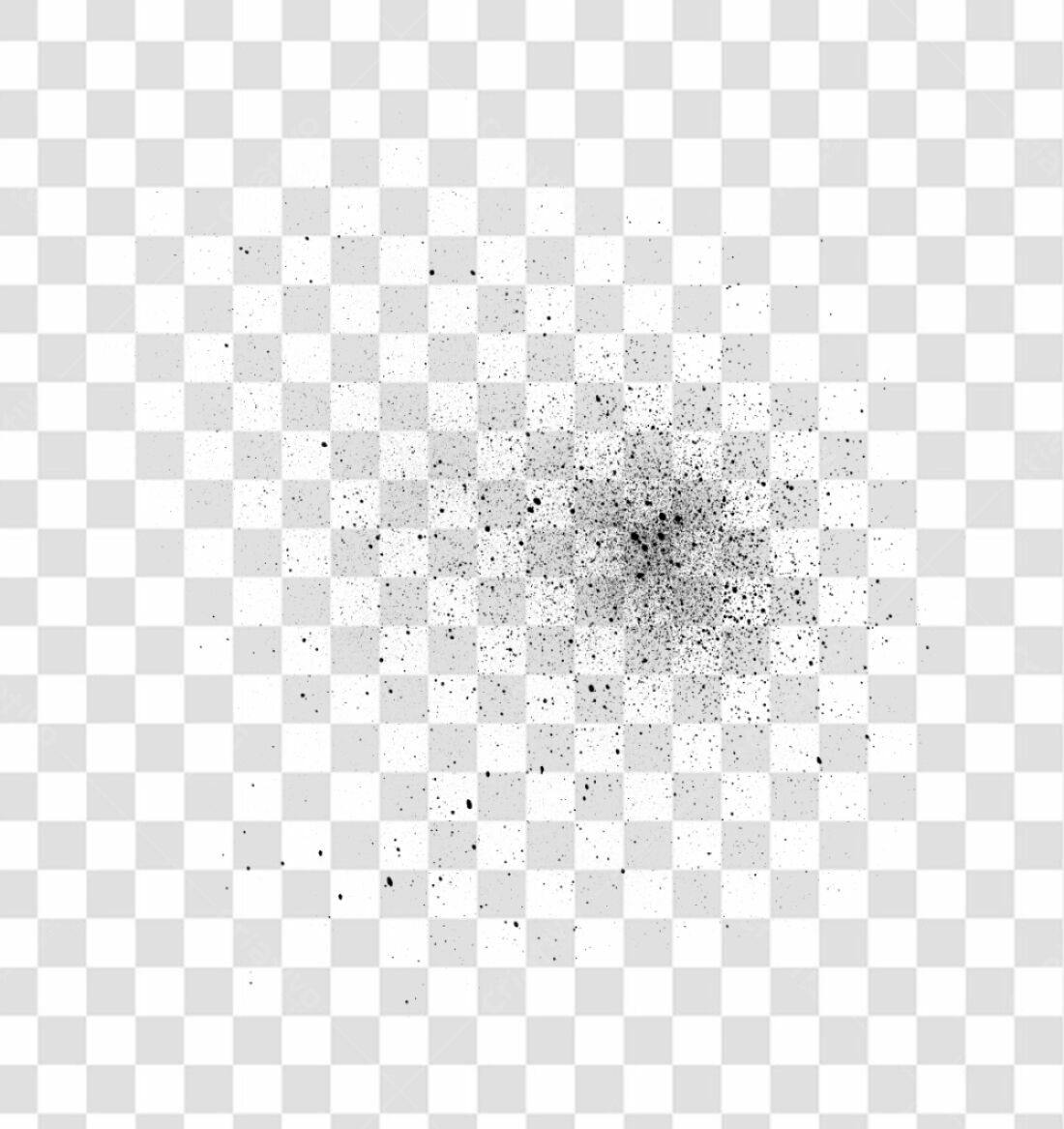 PNG Elemento de Design Poeira Cinza com fundo transparente