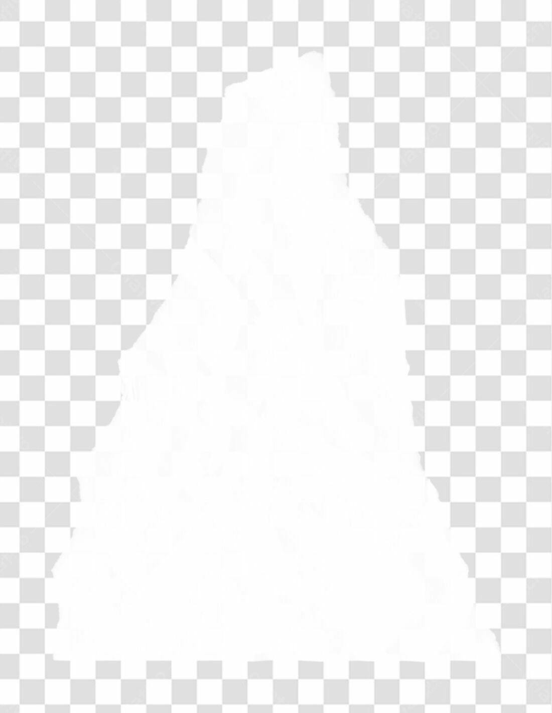 PNG Mockup Rasgado Branco para Design