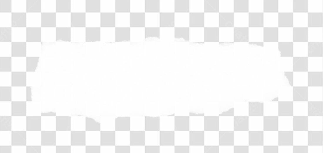 Banner rasgado PNG com fundo transparente