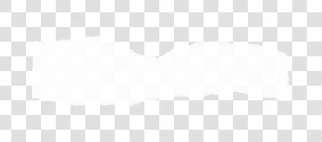 Banner rasgado PNG com fundo transparente