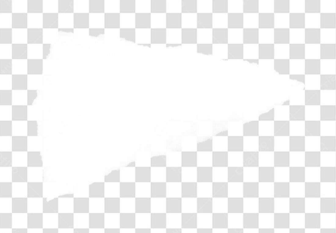 Banner abstrato com textura de papel rasgado PNG com fundo transparente