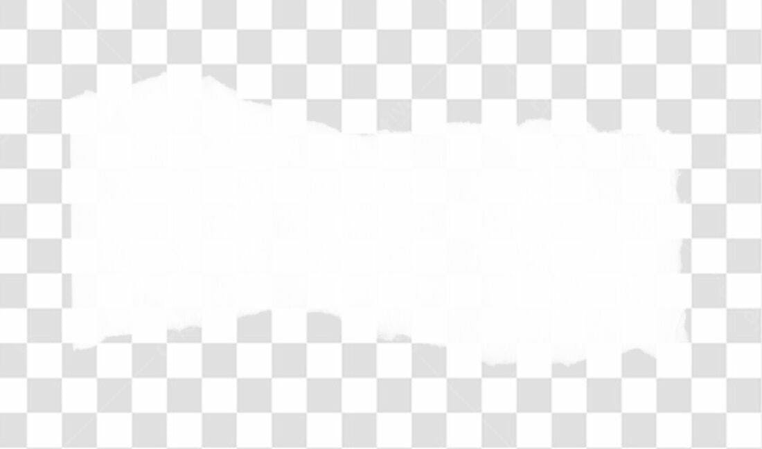 Banner rasgado PNG com fundo transparente