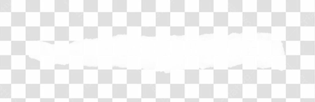 Banner rasgado PNG com fundo transparente