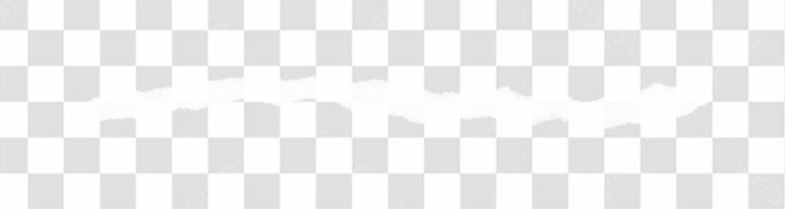 Banner rasgado PNG com fundo transparente