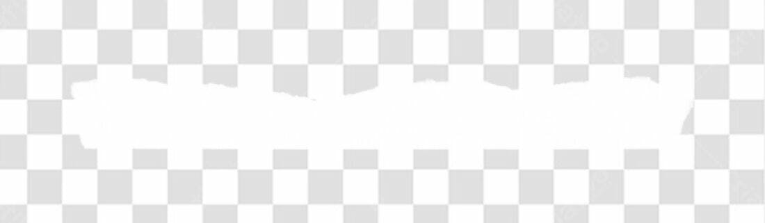 Banner abstrato branco PNG com fundo transparente
