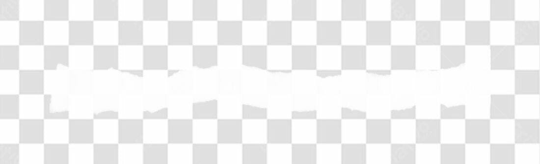 Banner rasgado PNG com fundo transparente