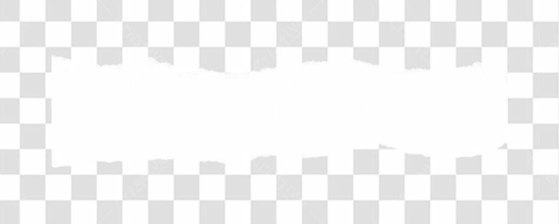 Banner rasgado PNG com fundo transparente