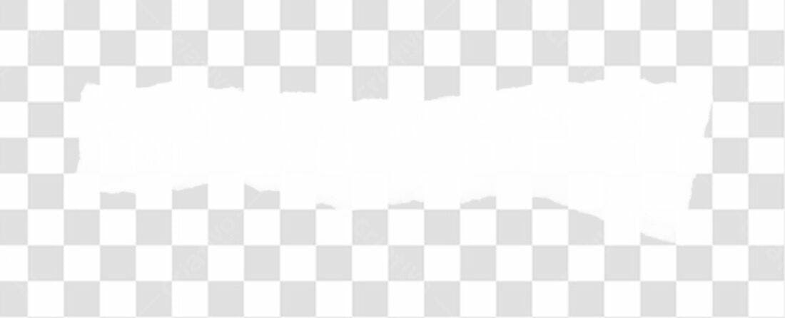 Banner rasgado PNG com fundo transparente