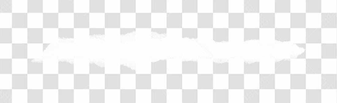 Banner abstrato branco PNG com fundo transparente