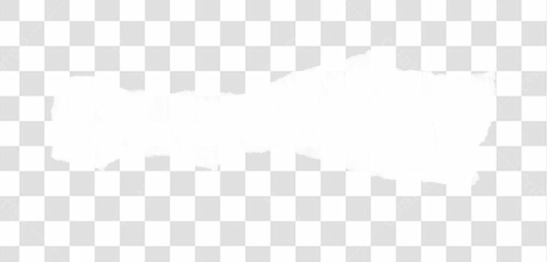 Banner rasgado PNG com fundo transparente