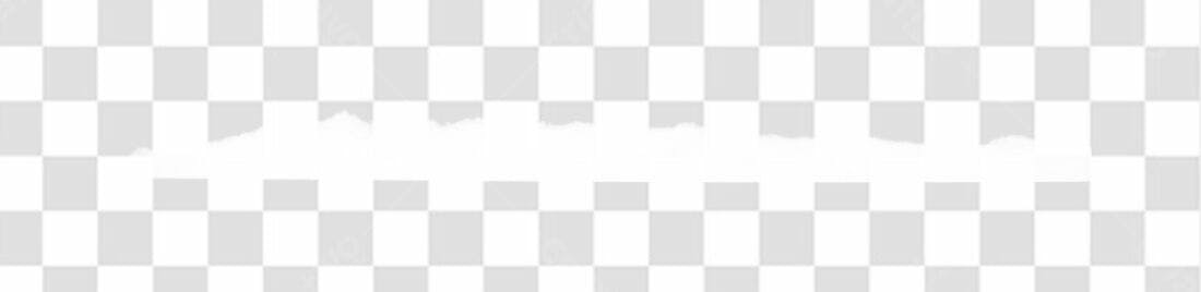 Banner abstrato branco PNG com fundo transparente