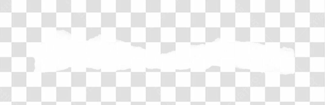 Banner abstrato branco PNG com fundo transparente